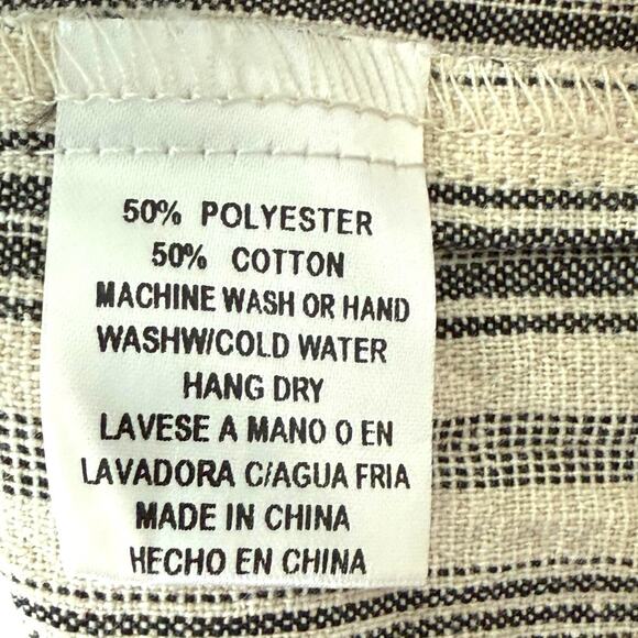 Cozy Co. Striped Maxi Dress Sz Small Sleeveless Cotton Blend Pockets Beachy Boho - Picture 10 of 14